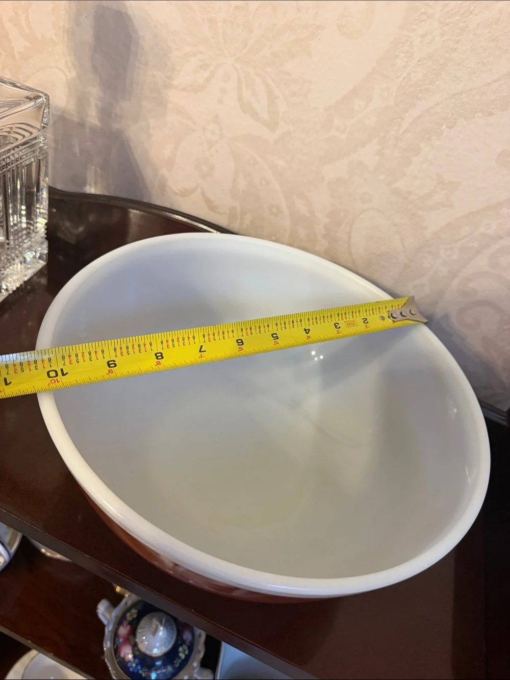 4 QT Pyrex Americana fall color mixing bowl